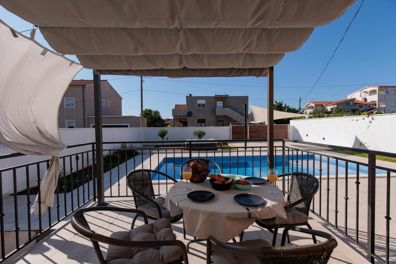 Villa Family And Friends Private Heated Pool With Jacuzzi ザダル エクステリア 写真