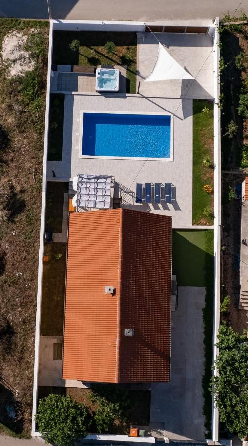 Villa Family And Friends Private Heated Pool With Jacuzzi ザダル エクステリア 写真